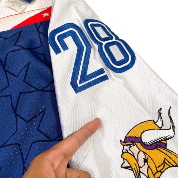 NFL Minnesota Vikings Adrian Peterson Reebok 2009 Pro Bowl Stitched Jersey-Sz 54 - Picture 9 of 12